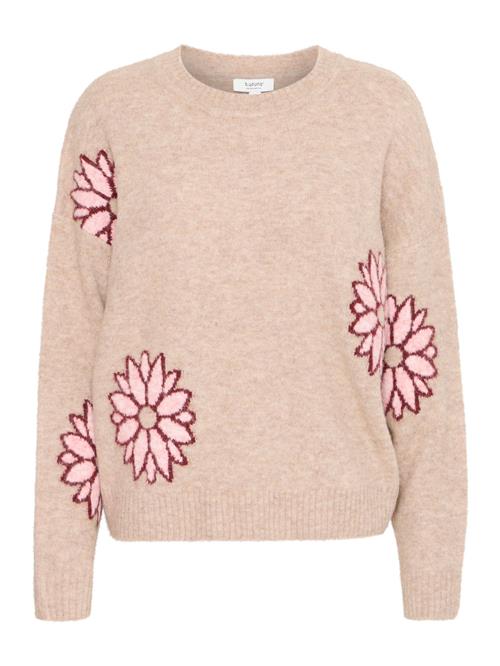 b.young Pullover 'Omea'  lysebeige / lys pink / mørk pink
