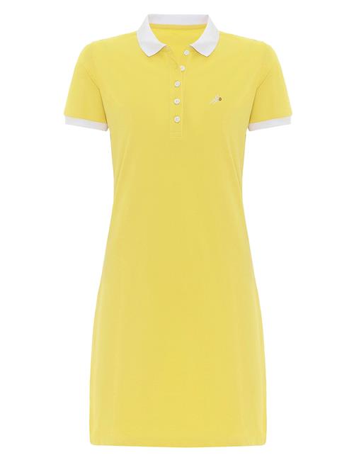 Moxx Paris Kjole  lysegul / hvid