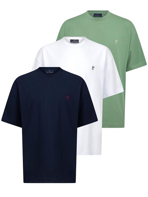 Jacey Quinn Bluser & t-shirts  mørkeblå / grøn / hvid