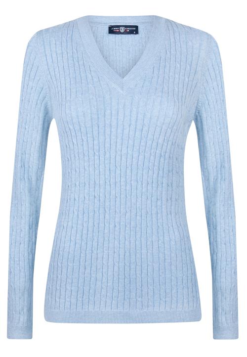 Jimmy Sanders Pullover  lyseblå