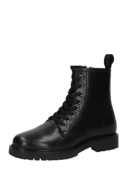 ABOUT YOU Snørestøvletter 'Viola'  sort