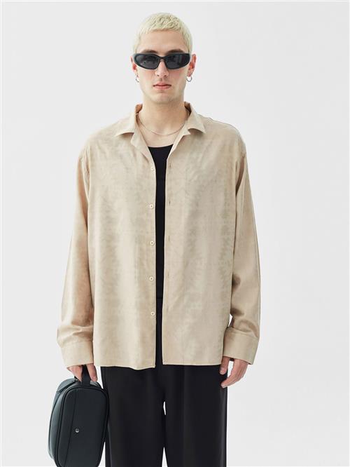 VAMOS CLO Skjorte  beige