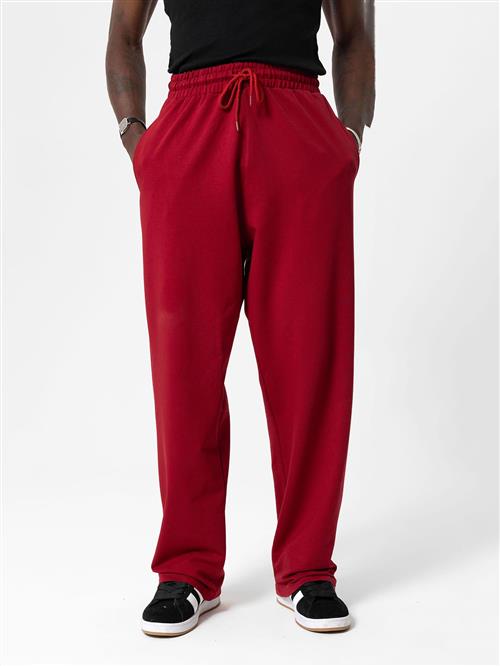 VAMOS CLO Bukser  mørkerød