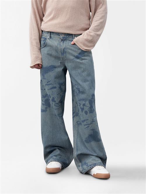 VAMOS CLO Bukser  blue denim