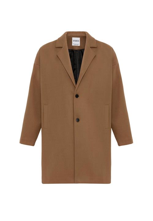 VAMOS CLO Overgangsfrakke  camel