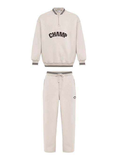 VAMOS CLO Hjemmedragt  ecru / sort