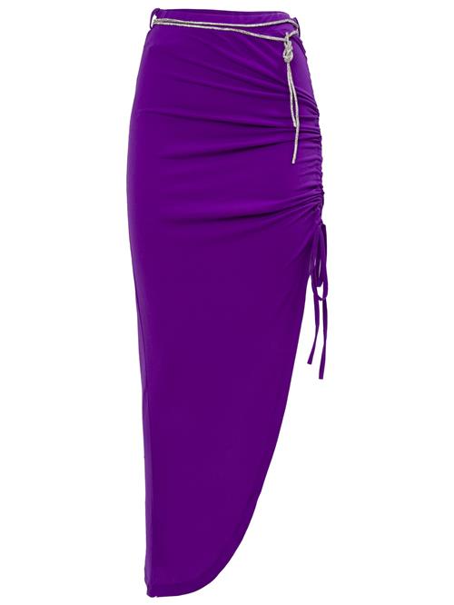 Influencer Nederdel  violetblå