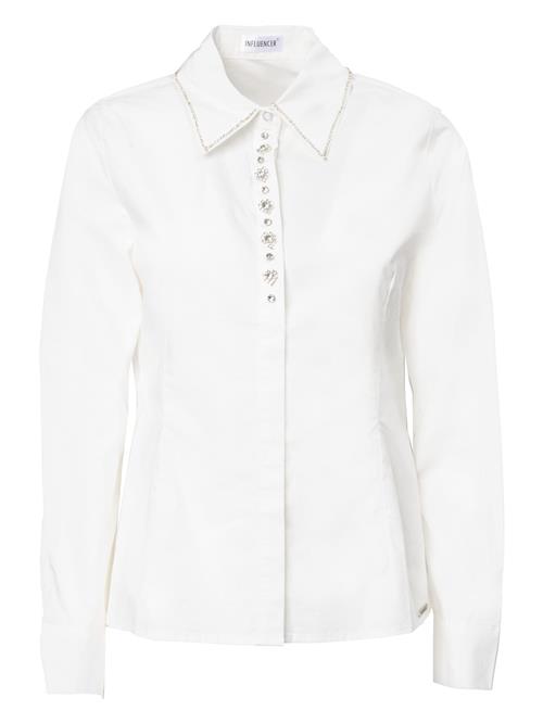 Influencer Bluse  sort / hvid