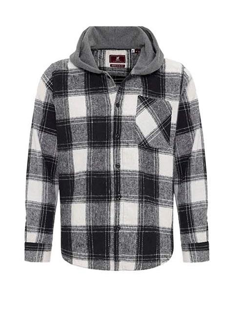 Williot Overgangsjakke  grå / sort / hvid