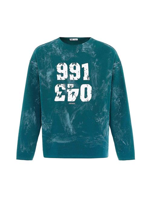 Dandalo Sweatshirt  petroleum / hvid