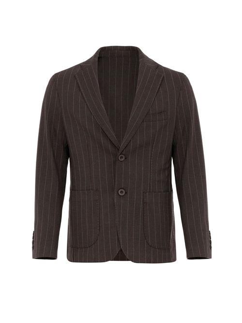 Antioch Jakke  choko / lysegrå