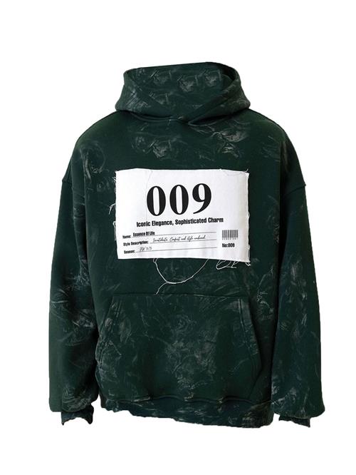 Dandalo Sweatshirt  jade / sort / hvid