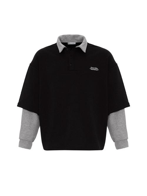 Dandalo Sweatshirt  lysegrå / sort