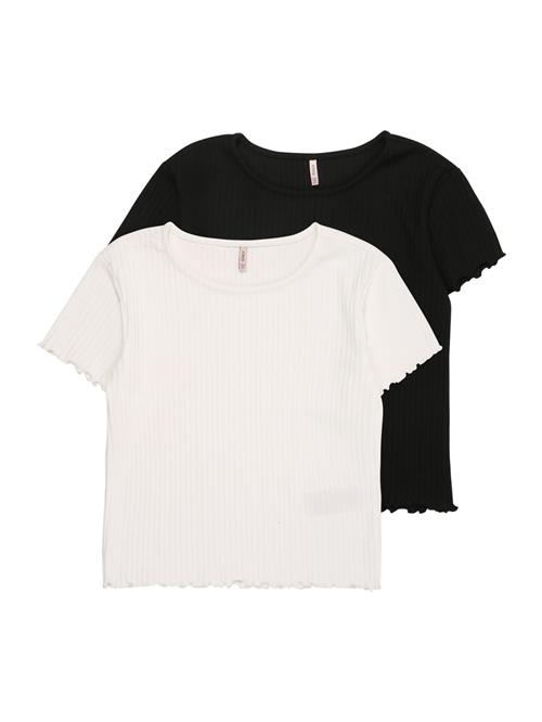 ONLY GIRLS Bluser & t-shirts  sort / hvid