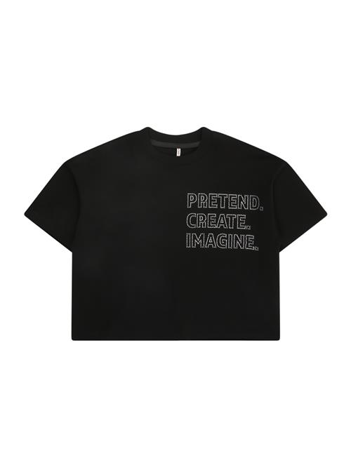 ONLY GIRLS Bluser & t-shirts 'KOGRIRI'  sort / sølv