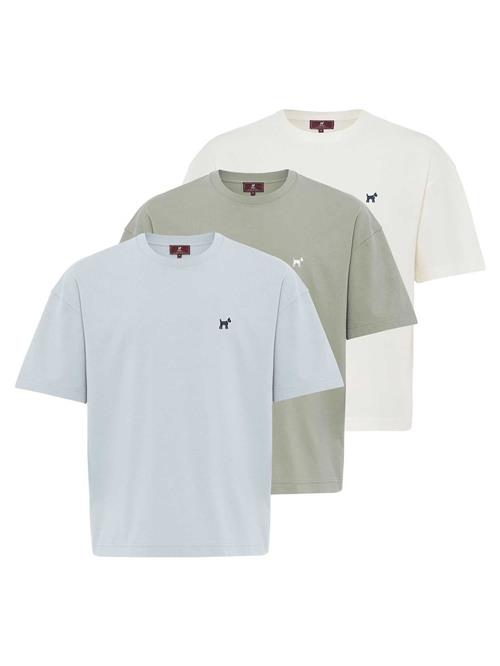 Williot Bluser & t-shirts  pastelblå / grå / hvid