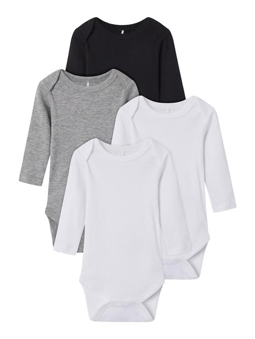 TWO SOON Sparkedragt/Body  grå-meleret / sort / hvid