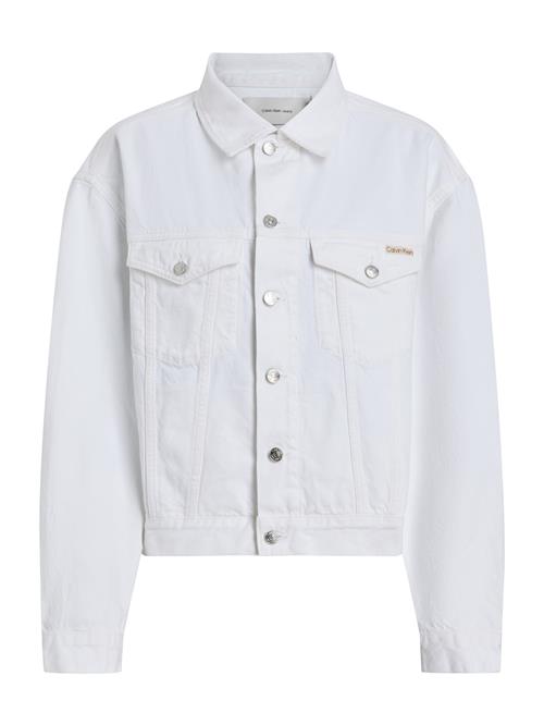 Calvin Klein Jeans Overgangsjakke  perlehvid