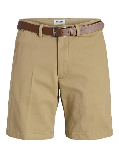 JACK & JONES Lærredsbukser 'JPSTMARCO FRANCO'  beige