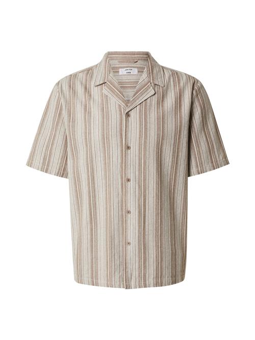 DAN FOX APPAREL Skjorte 'Benny'  lysebrun / taupe