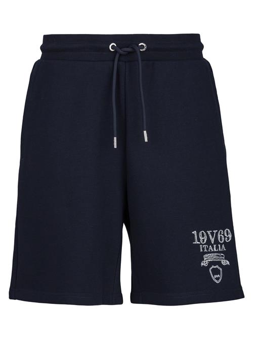 19V69 ITALIA Bukser  navy / hvid