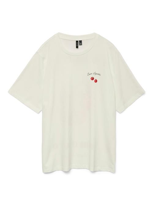 VERO MODA Shirts 'VMAya Caty'  lysegrøn / rød / sort / hvid