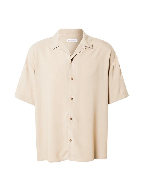 JACK & JONES Skjorte 'JJEJeff'  khaki