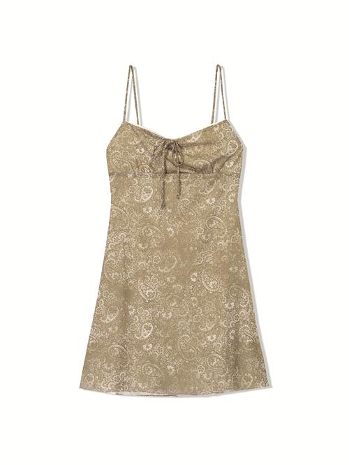 Bershka Kjole  beige / khaki