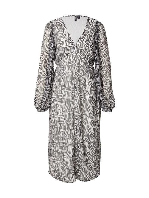 VERO MODA Blusekjole 'VMSmilla'  sort / hvid