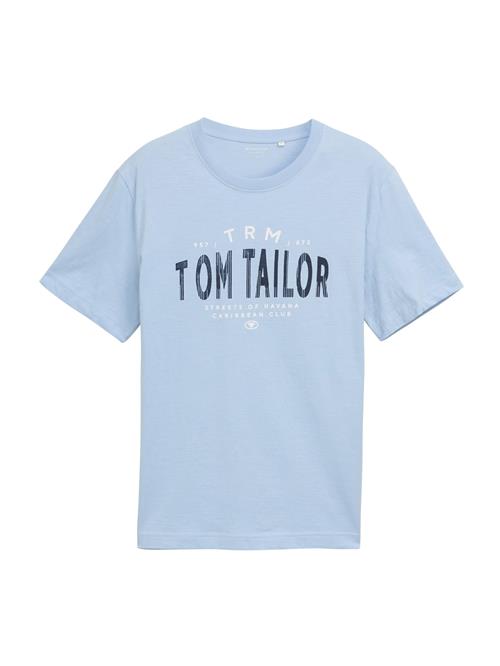 TOM TAILOR Bluser & t-shirts  navy / lyseblå / hvid