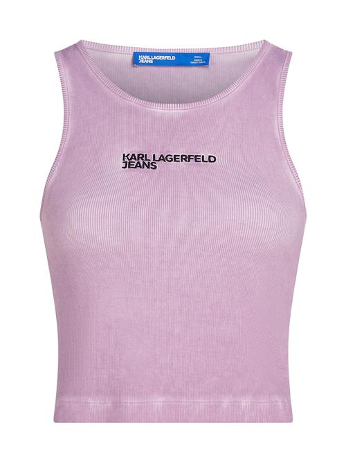 KARL LAGERFELD JEANS Overdel  lilla / sort