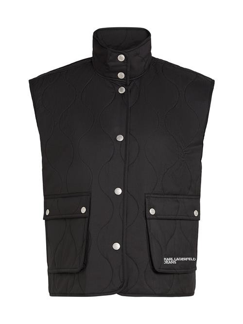 KARL LAGERFELD JEANS Vest  sort / hvid