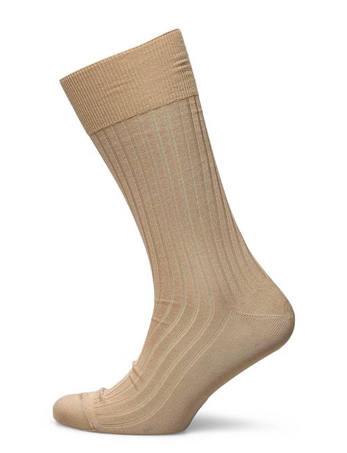 AN IVY | Beige Ribbed Socks | 43-46