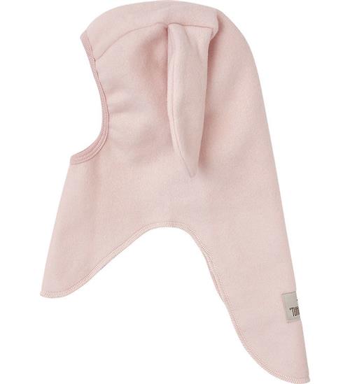 Huttelihut Elefanthue - 1-lags -Fleece - Peach Blush m. Ører