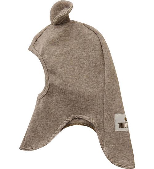 Huttelihut Elefanthue - 1 lags - Savannah Melange m. Ører