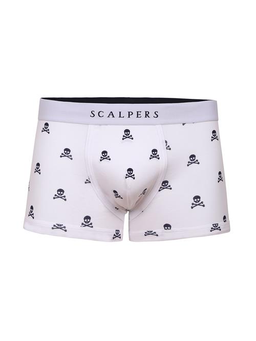 Scalpers Boksershorts  sort / hvid