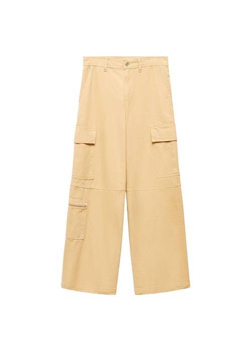 MANGO Cargobukser 'Danna'  cappuccino