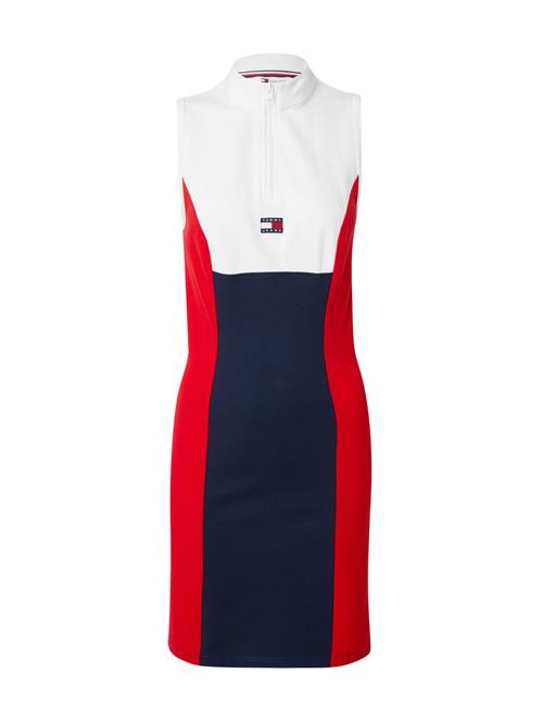 Tommy Jeans Kjole  navy / rød / hvid