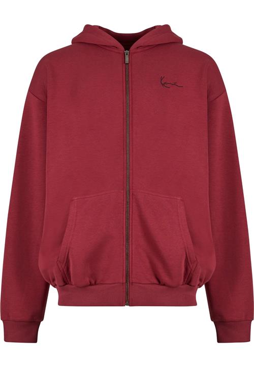 Karl Kani Sweatjakke 'Essential'  bordeaux / sort