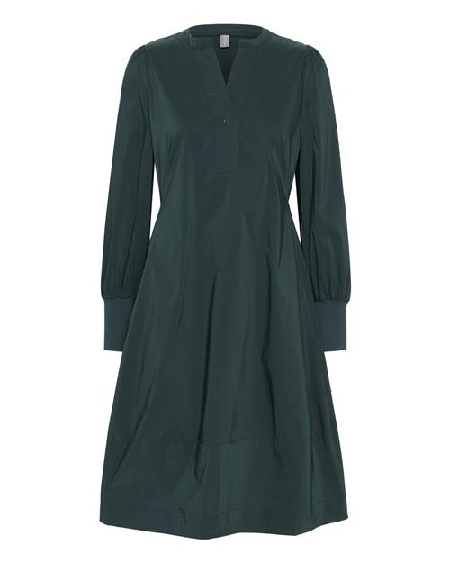 CULTURE Kjole 'Antoinett'  mørkegrøn