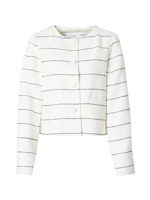 VILA Overgangsjakke 'VISAFRON'  sort / hvid