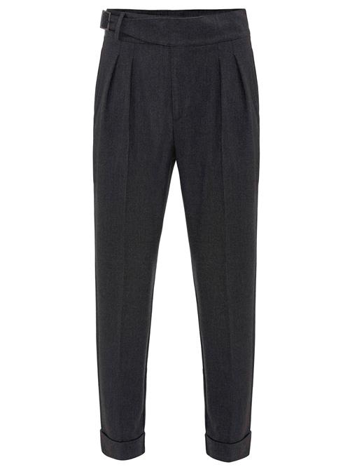 Antioch Bukser med lægfolder  navy