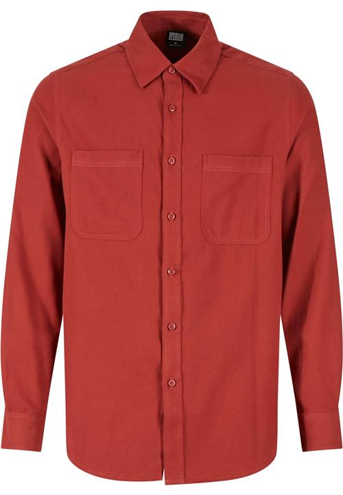 Urban Classics Skjorte  rustrød