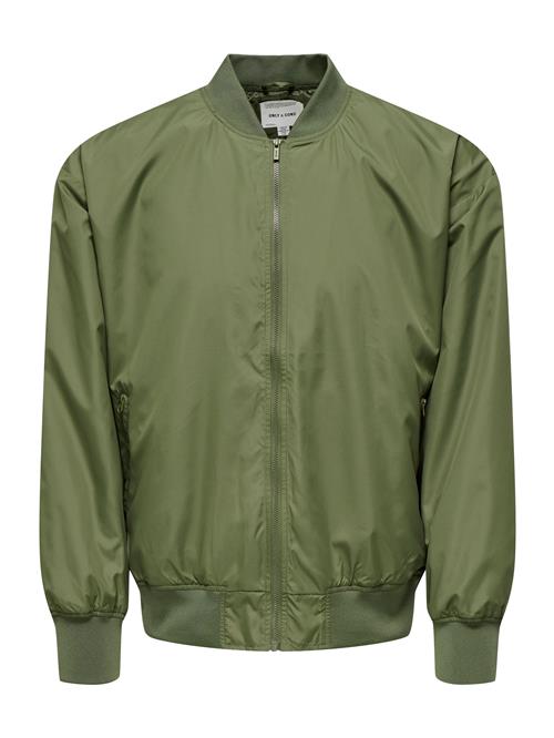 Only & Sons Overgangsjakke 'ONSGavin'  oliven