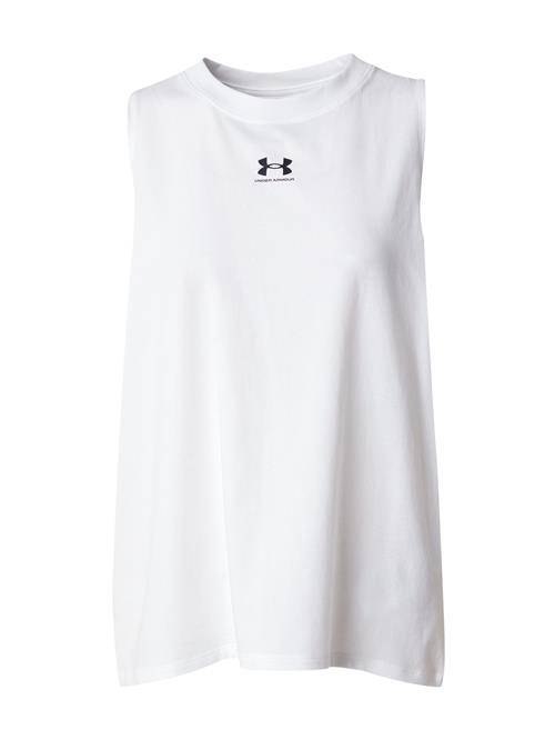 UNDER ARMOUR Sportsoverdel 'Off Campus Muscle'  sort / hvid