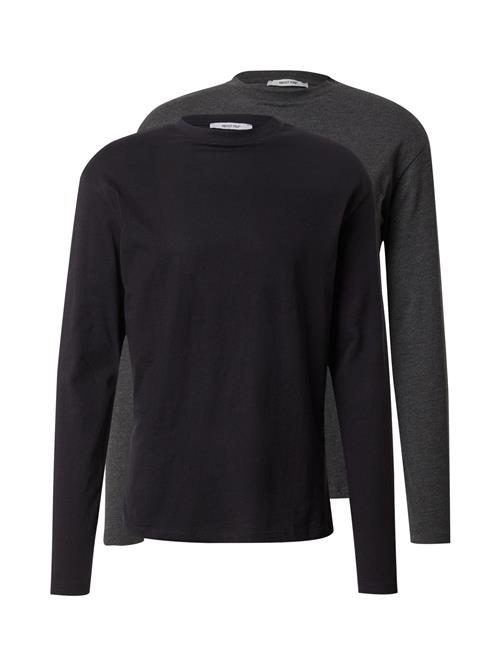 ABOUT YOU Bluser & t-shirts 'Hassan'  mørkegrå / sort