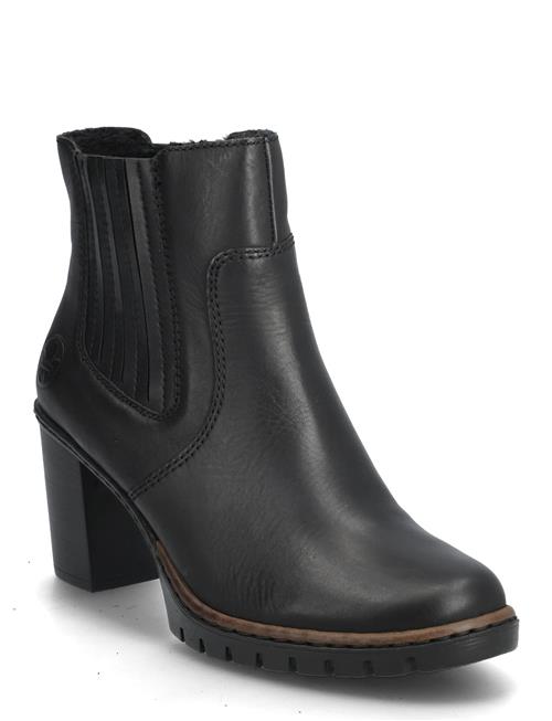 Rieker | Rieker Ladies Mid Height Boots Y2577-00 Black | 38