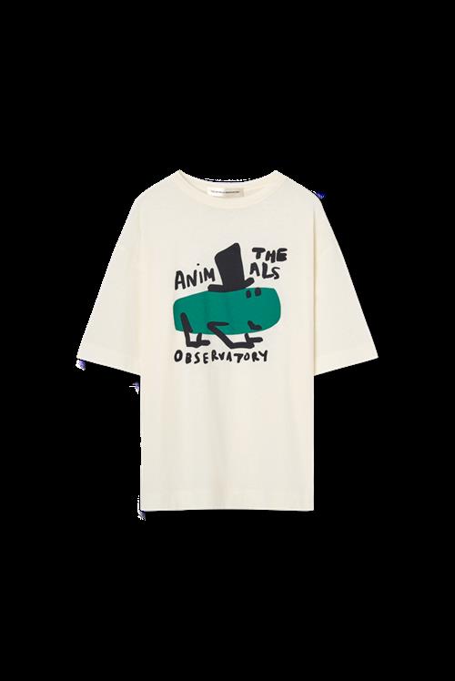 The Animals Observatory Collie T-shirt Raw White  Raw White 2 Y  Hvid  2 år  unisex