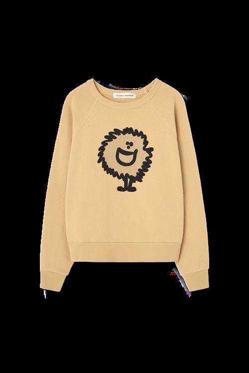 The Animals Observatory Shark Sweatshirt Soft Brown  Soft Brown 6 Y  Brun  6 år  mand