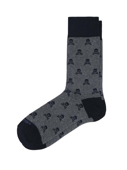Scalpers Sokker 'Nos Skull'  mørkegrå